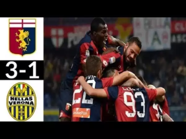 Video: Genoa vs Verona 3-1 All Goals & Highlights 23.04.2018 HD